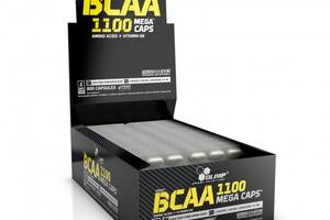 Аминокислота BCAA для спорта Olimp Nutrition BCAA Mega caps 1100 30*30 Caps