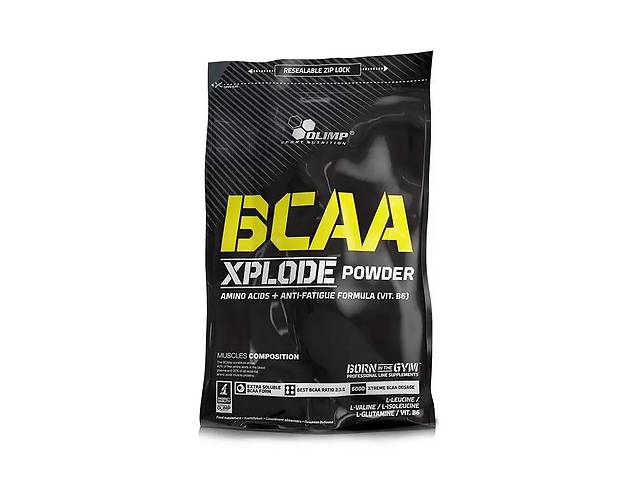 Аминокислота BCAA для спорта Olimp Nutrition BCAA Xplode 1000 g /100 servings/ Strawberry