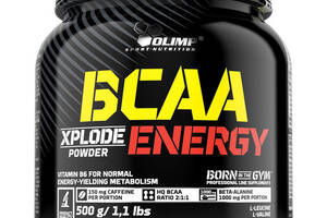 Аминокислота BCAA для спорта Olimp Nutrition BCAA Xplode Energy 500 g /75 servings/ Cola