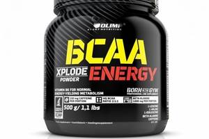 Аминокислота BCAA для спорта Olimp Nutrition BCAA Xplode Energy 500 g /75 servings/ Fruit Punch