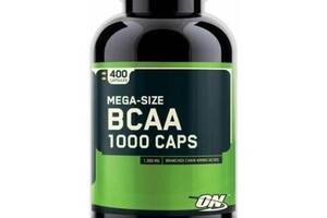 Аминокислота BCAA для спорта Optimum Nutrition BCAA 1000 Caps 400 Caps