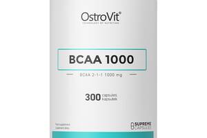 Аминокислота BCAA для спорта OstroVit BCAA 1000 300 Caps