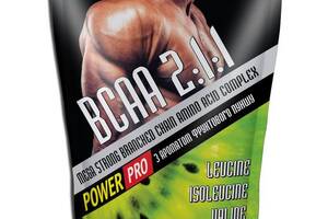 Аминокислота BCAA для спорта Power Pro BCAA 2:1:1 500 g /100 servings/ Фруктовый пунш