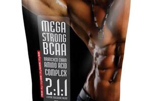 Аминокислота BCAA для спорта Power Pro Mega Strong BCAA 300 g /60 servings/ Без вкуса