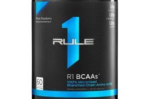 Аминокислота BCAA для спорта Rule One Proteins R1 BCAAs 432 g /60 servings/ Blue Raspberry