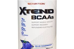 Аминокислота BCAA для спорта Scivation Xtend BCAAs 416 g /30 servings/ Blue Raspberry