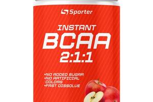 Аминокислота BCAA для спорта Sporter Instant BCAA 300 g /30 servings/ Apple