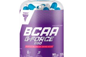 Аминокислота BCAA для спорта Trec Nutrition BCAA G-Force 1150 90 Caps