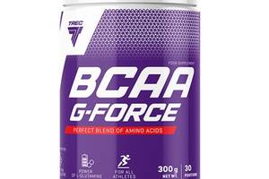 Аминокислота BCAA для спорта Trec Nutrition BCAA G-Force 300 g /30 servings/ Orange