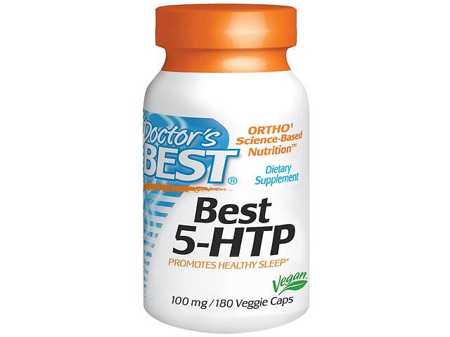 Аминокислота Doctor's Best 5-HTP 100мг 180 капсул