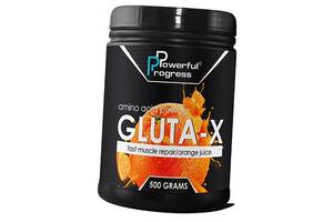 Аминокислота Глютамин Gluta-X Powerful Progress 500г Апельсин (32401001)