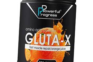 Аминокислота Глютамин Gluta-X Powerful Progress 500г Апельсин (32401001)