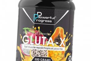 Аминокислота Глютамин Gluta-X Powerful Progress 500г Тропический микс (32401001)