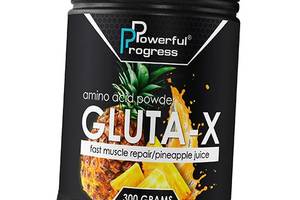 Аминокислота глютамин Powerful Progress Gluta-X 300г Ананас (32401001)