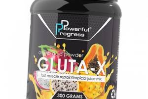 Аминокислота глютамин Powerful Progress Gluta-X 300г Тропический микс (32401001)