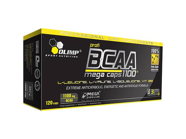 Аминокислота Olimp BCAA Mega Caps 120 капсул