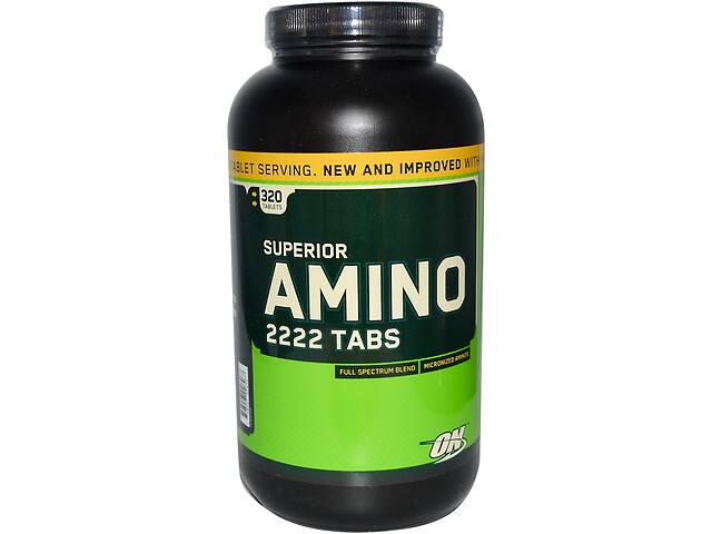 Аминокислота Optimum Nutrition Amino 2222, 320 таблеток