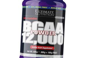 Аминокислоты BCAA 2 1 1 BCAA 12000 Ultimate Nutrition 400г Без вкуса (28090001)