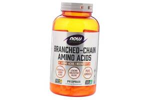 Аминокислоты BCAA для восстановления NOW Sports Branched Chain Amino 240 капс (28128002)