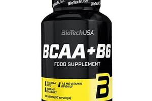 Аминокислоты BioTech BCAA+B6 100 tabl