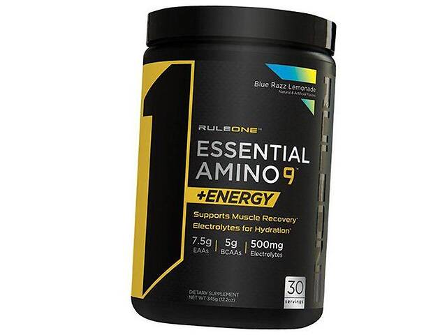 Аминокислоты с электролитами Essential Amino 9 Energy Rule1 345г Клубника (27408003)