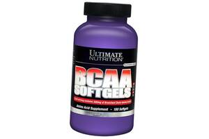 Аминокислоты с разветвленной цепью ВСАА BCAA Softgels Ultimate Nutrition 180гелкапс (28090003)