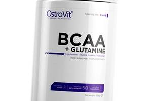 Аминокислоты ВСАА и Глютамином BCAA + glutamine Ostrovit 200г Грейпфрут (28250001)