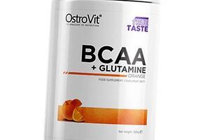 Аминокислоты ВСАА и Глютамином BCAA + glutamine Ostrovit 500г Апельсин (28250001)