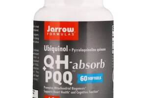 Антиоксидант Jarrow Formulas Ubiquinol QH-Absorb + PQQ 60 Softgels