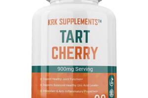 Антиоксидант KRK Supplements Tart Cherry Extract 900 mg 90 Caps