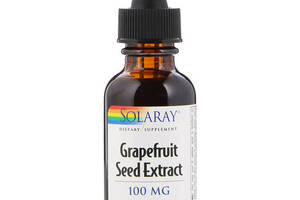 Антиоксидант Solaray Grapefruit Seed Extract, 100 mg, 1 fl oz 30 ml SOR-11607