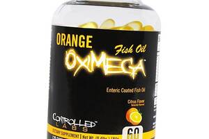 Апельсиновый Рыбий Жир Orange OxiMega Fish Oil Controlled Labs 120гелкапс Цитрус (67183001)