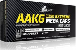 Аргінін Альфа Кетоглутарат AAKG Extreme Mega Olimp Nutrition 120капс (27283002)