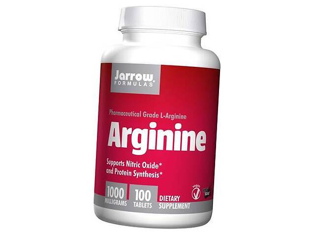 Аргинин Arginine 1000 Jarrow Formulas 100таб (27345003)