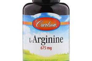 Аргинин Carlson Labs L-Arginine 675 mg 90 Caps CAR-06731