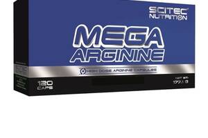 Аргинин для спорта Scitec Nutrition Mega Arginine 120 Caps