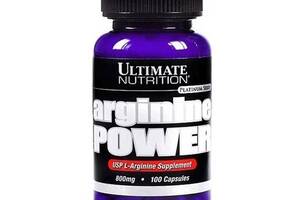 Аргинин для спорта Ultimate Nutrition Arginine Power 100 Caps