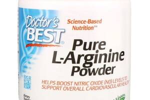 Аргинин Doctor's Best Pure L-Arginine Powder, 10.6 oz 300 g /50 servings/ DRB-00374