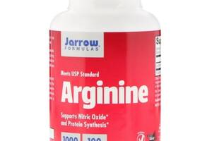 Аргинин Jarrow Formulas Arginine 1000 mg 100 Tabs JRW-15036