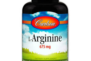 Аргинин L-Arginine Carlson Labs 675 мг 90 капсул