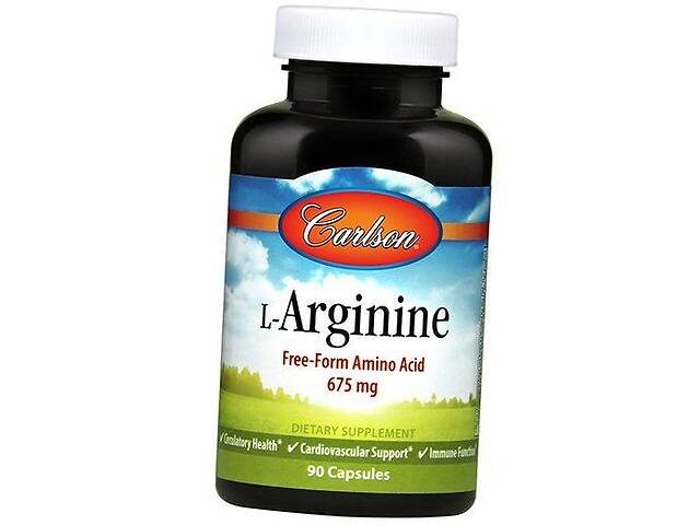 Аргинин L-Arginine Carlson Labs 90капс (27353006)