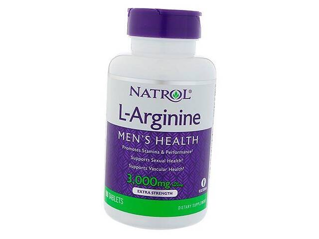 Аргинин L-Arginine Natrol 90таб (27358002)