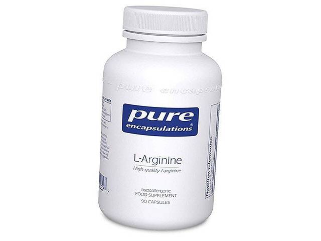 Аргинин L-Arginine Pure Encapsulations 90капс (27361013)