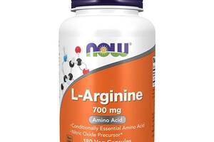 Аргинин NOW Foods L-Arginine 700 mg 180 Veg Caps