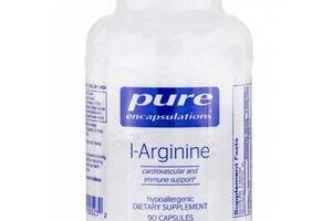 Аргинин Pure Encapsulations L-Arginine 90 Caps PE-00523