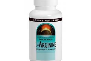 Аргинин Source Naturals L-Arginine 500 mg 100 Caps