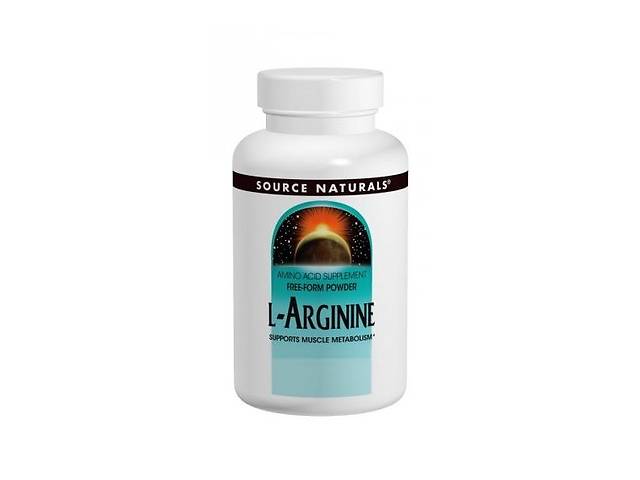 Аргинин Source Naturals L-Arginine 500 mg 100 Caps