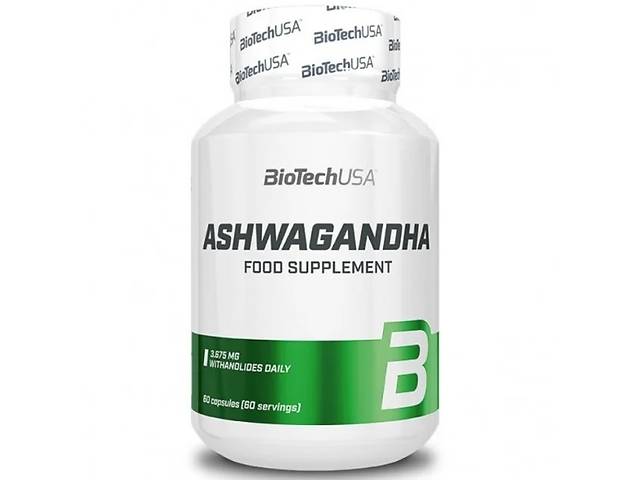 Ашфаганда для спорта BioTechUSA Ashwagandha 60 Caps