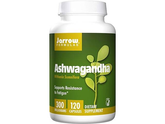 Ашваганда Jarrow Formulas Ashwagandha 300 mg 120 Veg Caps