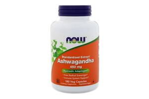 Ашваганда NOW Foods Ashwagandha 450 mg 180 Veg Caps